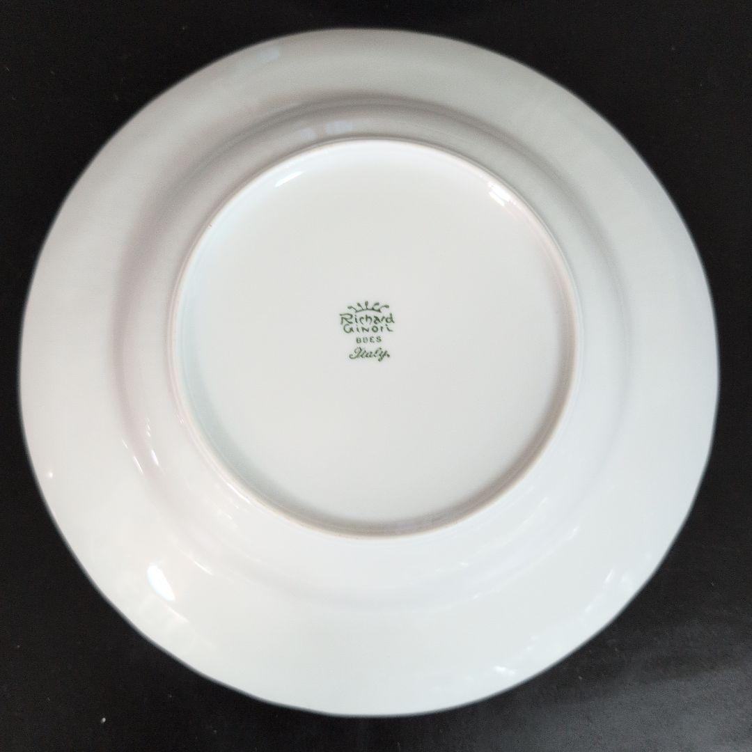 Richard Ginori　ベッキオホワイト　23cmスーププレート　６枚