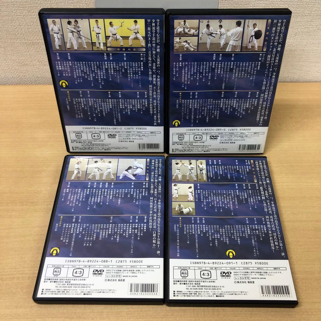 専用 M1109A 琉球少林流空手道 月心会 第一巻〜十三巻 DVD 13本