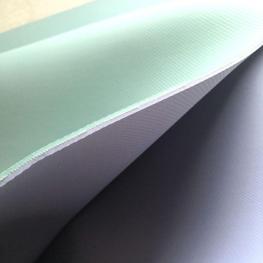 美品SUKALA ヨガマット 水色・紫色 収納バッグ付き