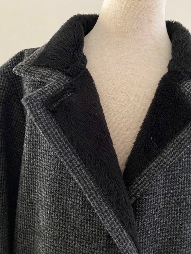 アニエスベー　ツイードコート