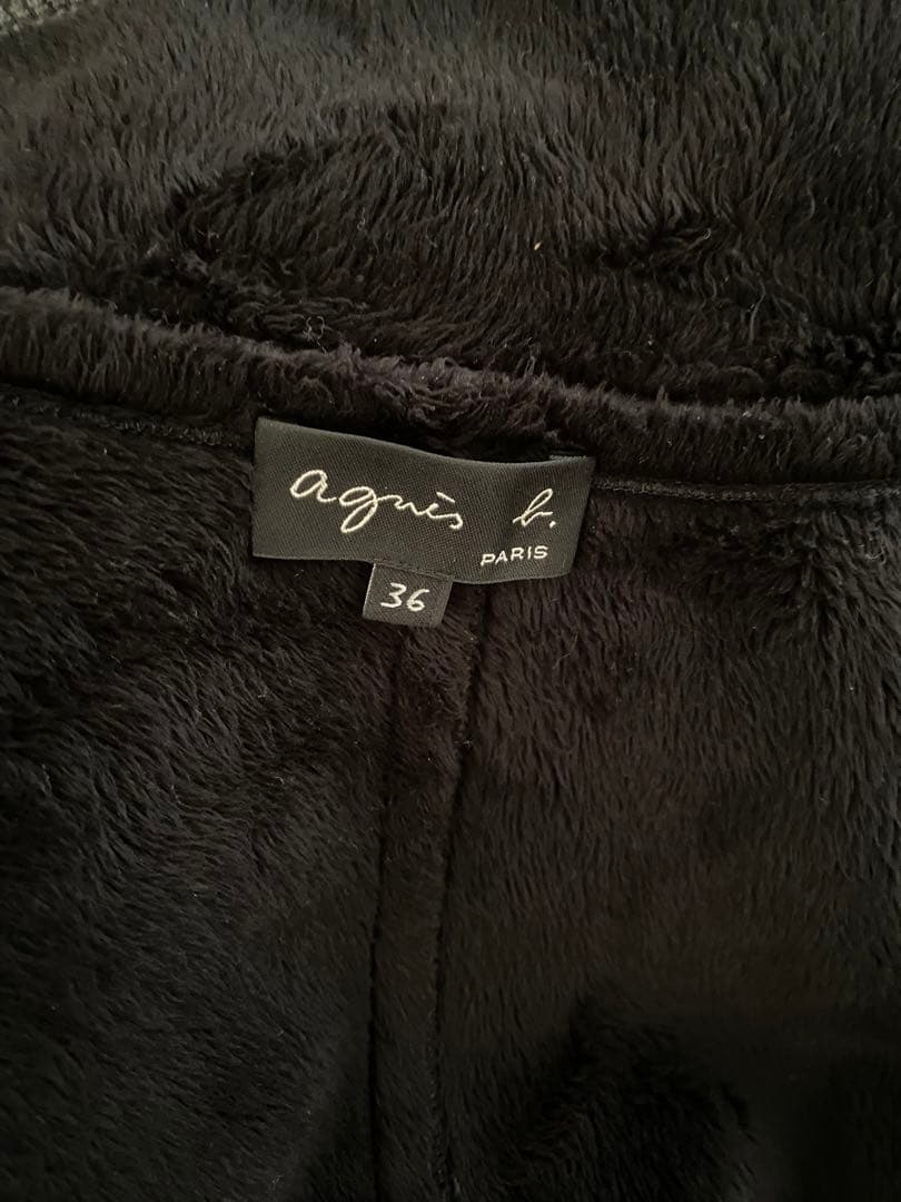 アニエスベー　ツイードコート