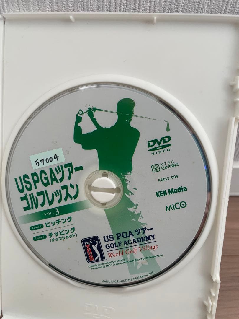 USPGAツアーゴルフレッスンDVD全７巻セット