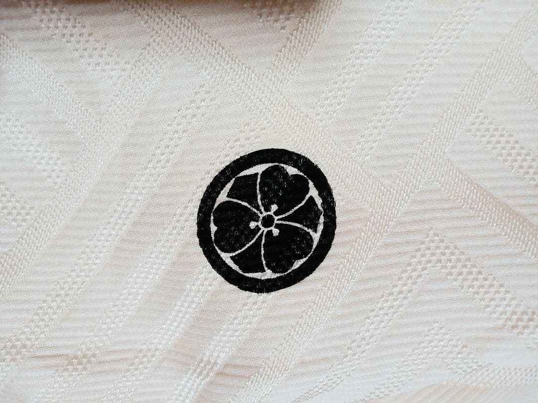 男児正絹無地　一つ身お掛け　お宮参り初着　誂え品　希少