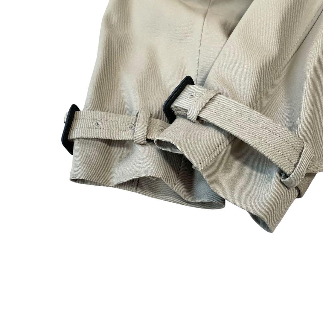 24SS✨新品タグ付✨anuans ウールギャバジントレンチコート M