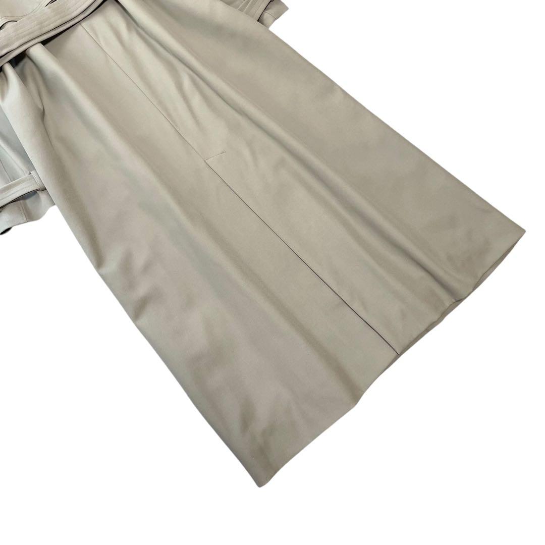 24SS✨新品タグ付✨anuans ウールギャバジントレンチコート M