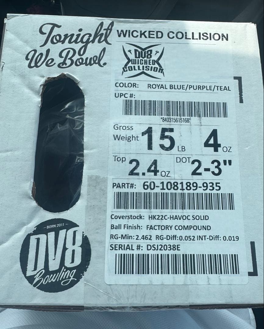 DV8 ウィケッドコリジョン おまけ付き