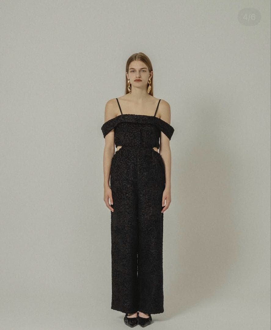 Eaphi drop shoulder rompers 定価17,000円