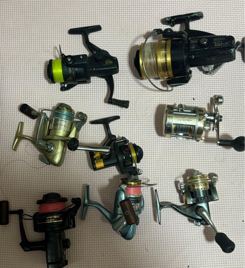 釣り フィッシングリール 19個セット