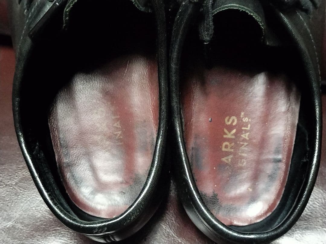 Clarks ワラビー ブラック43 27cm