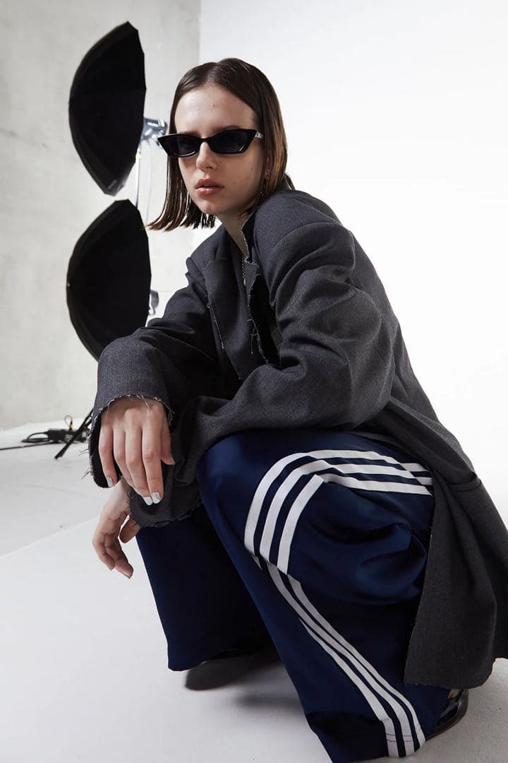 JOSE MOON ジョゼムーン×adidas アディダス　ロングトラックパンツ