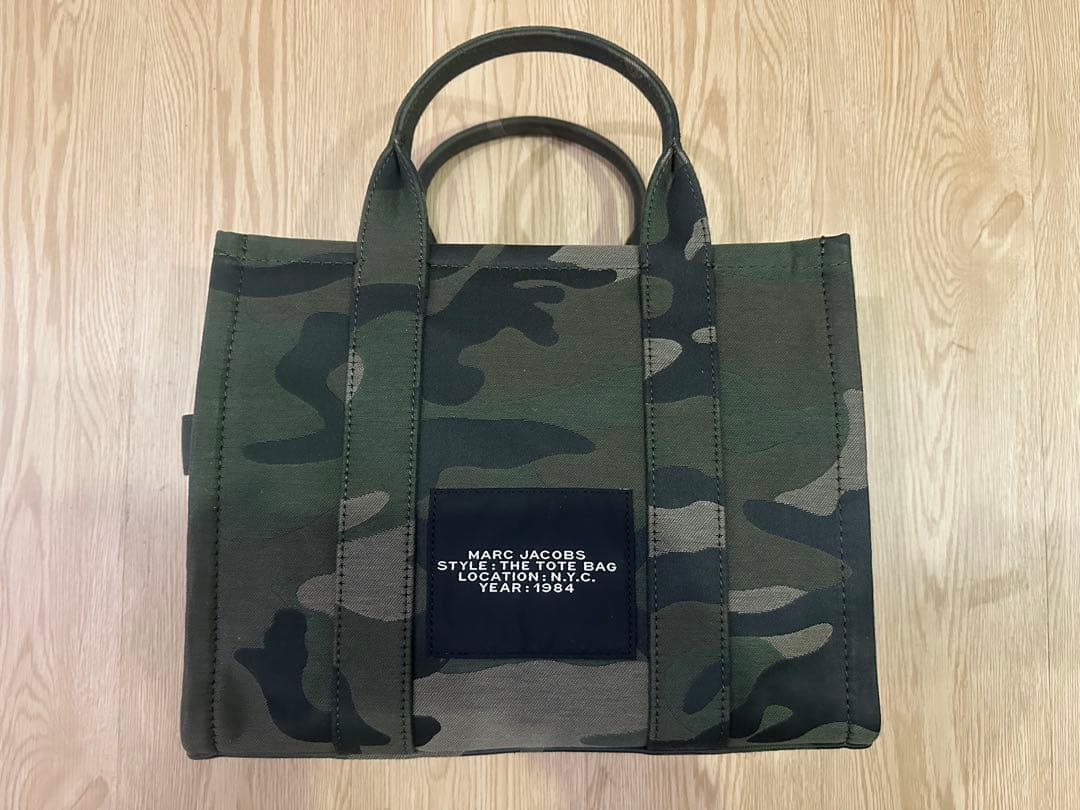 MARC JACOBS ザ カモ ジャカード トート バッグ ミディアム