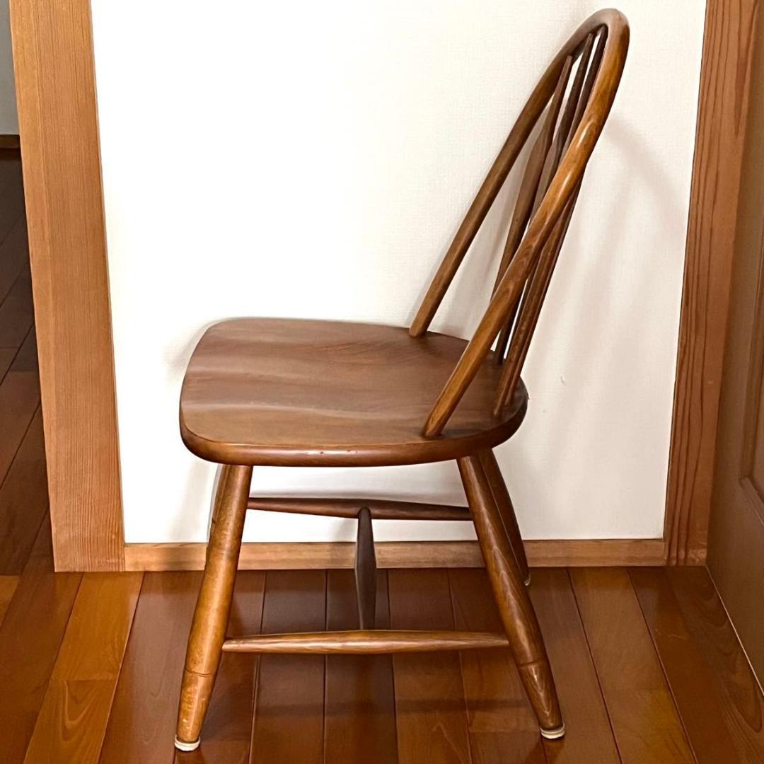 柏木工 KASHIWAヴィンテージ　ウィンザーチェア　ボウバック　アローバック③