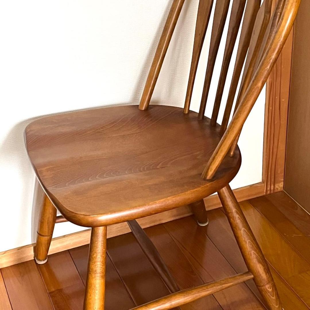 柏木工 KASHIWAヴィンテージ　ウィンザーチェア　ボウバック　アローバック③
