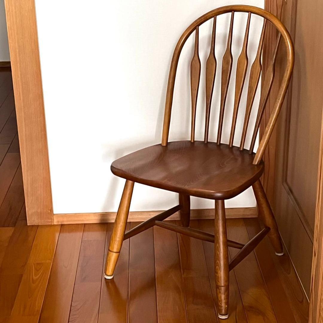 柏木工 KASHIWAヴィンテージ　ウィンザーチェア　ボウバック　アローバック③