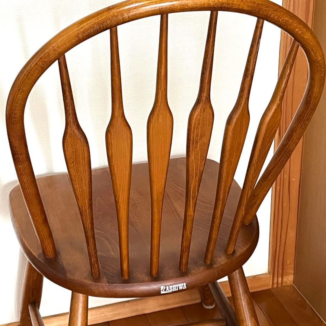 柏木工 KASHIWAヴィンテージ　ウィンザーチェア　ボウバック　アローバック③