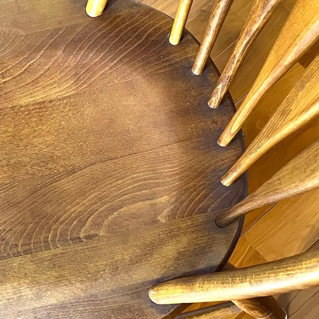 柏木工 KASHIWAヴィンテージ　ウィンザーチェア　ボウバック　アローバック③