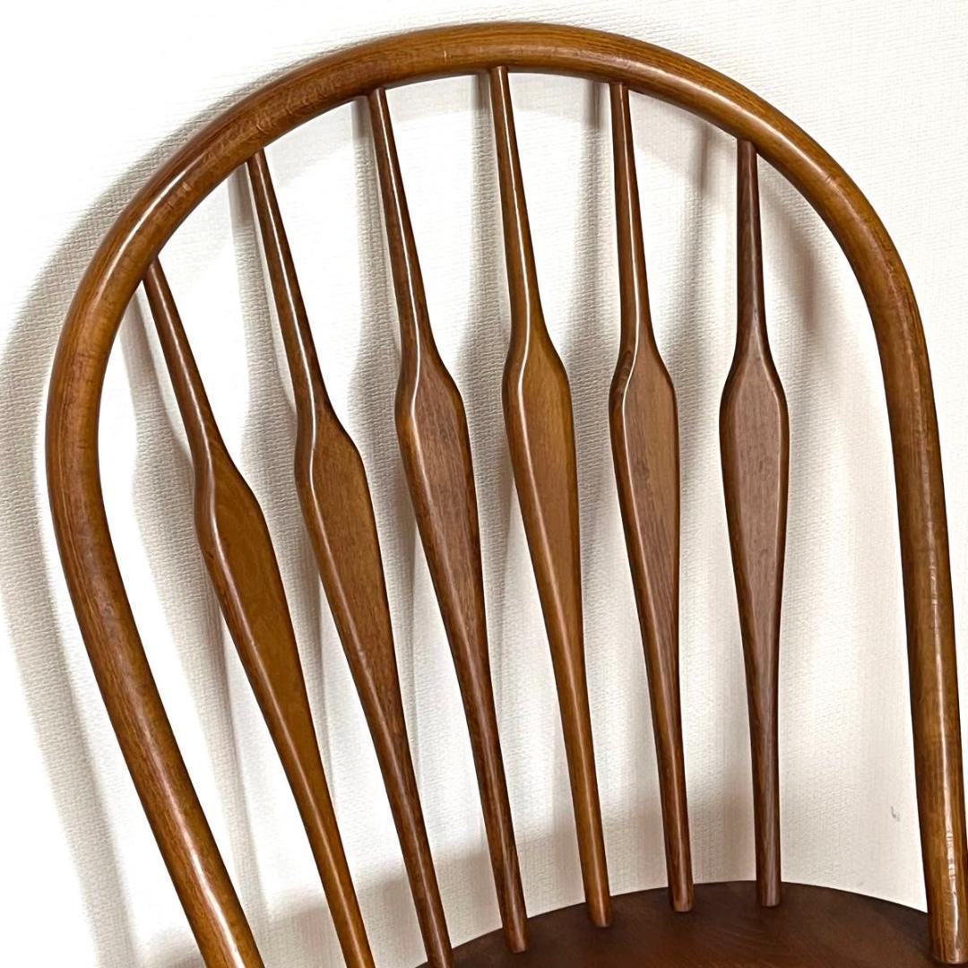 柏木工 KASHIWAヴィンテージ　ウィンザーチェア　ボウバック　アローバック③