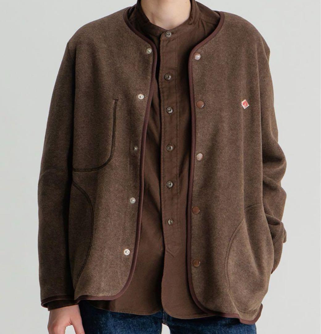 DANTON フリースジャケット サイズ44 ブラウン