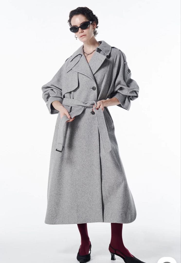 ジョゼムーン wool comfortable トレンチコート フリーサイズ