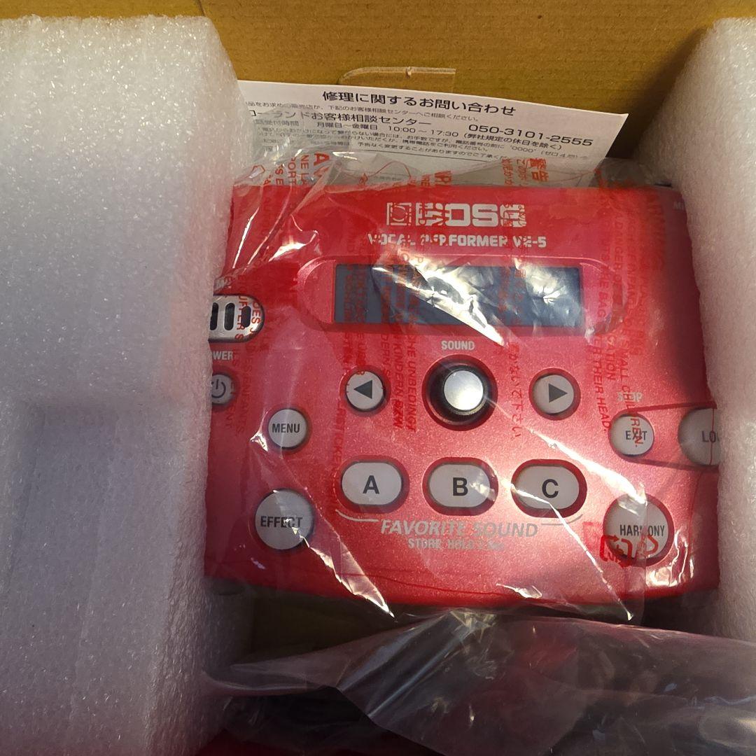 BOSS VE-5 ボーカルパフォーマー ボーカルエフェクター 元箱あり