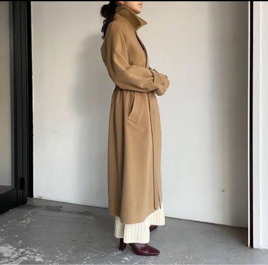 AURALEE カシミアウールモッサーステンカラーコート