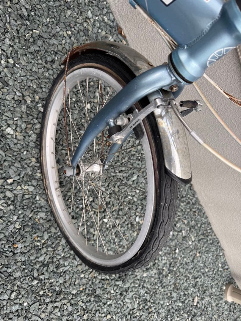 DAHON impulse 折りたたみ自転車 青　直接取引限定 静岡県