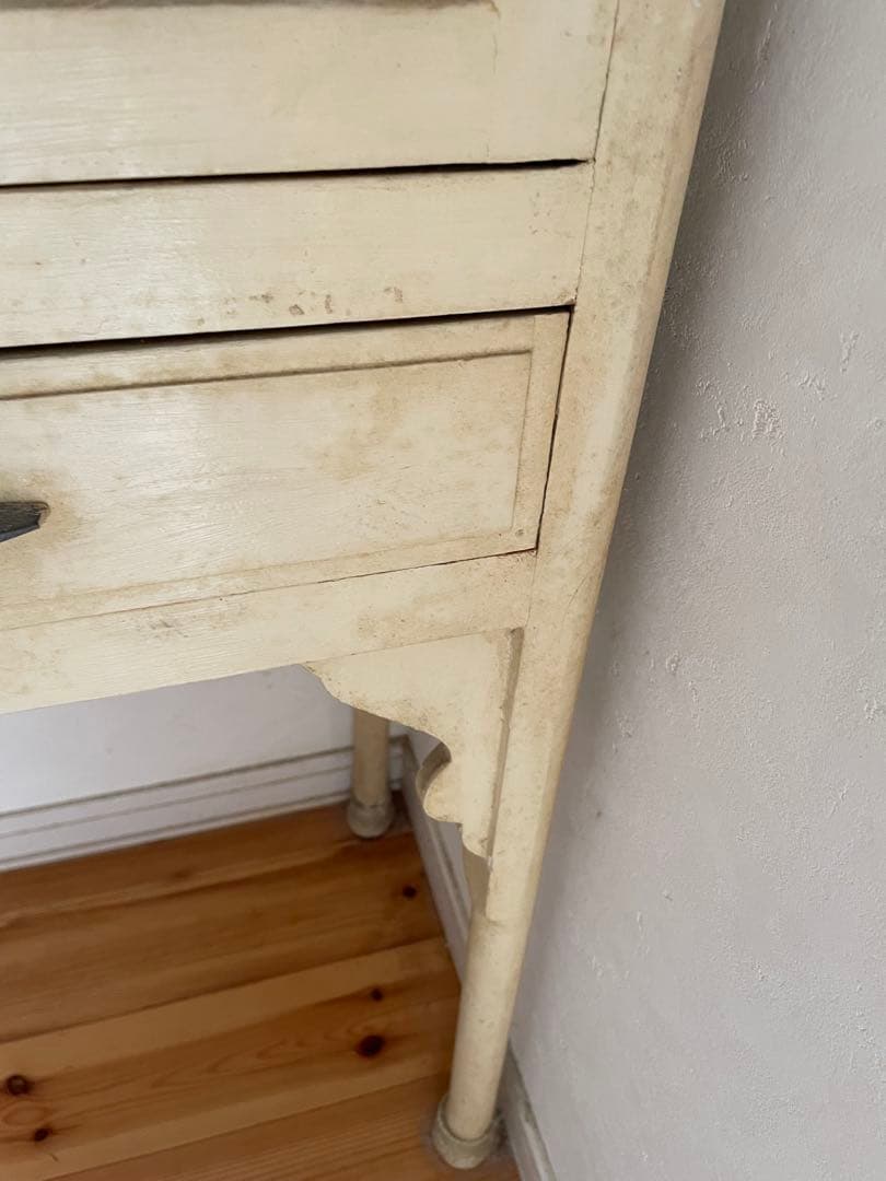 K．　【引取り希望】アンティーク　医療棚　キャビネット 　ケビント