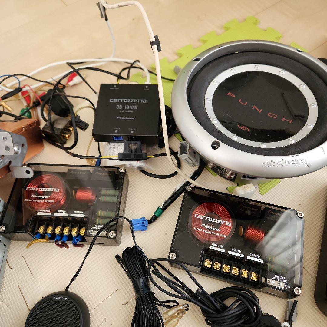 カーオーディオセット（Alpine、Panasonic、カロッツェリア）