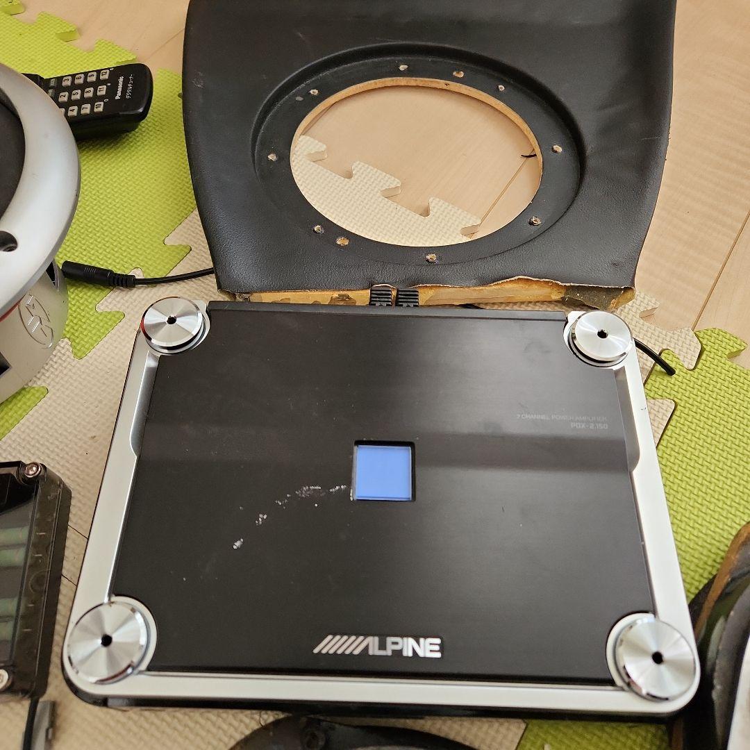 カーオーディオセット（Alpine、Panasonic、カロッツェリア）