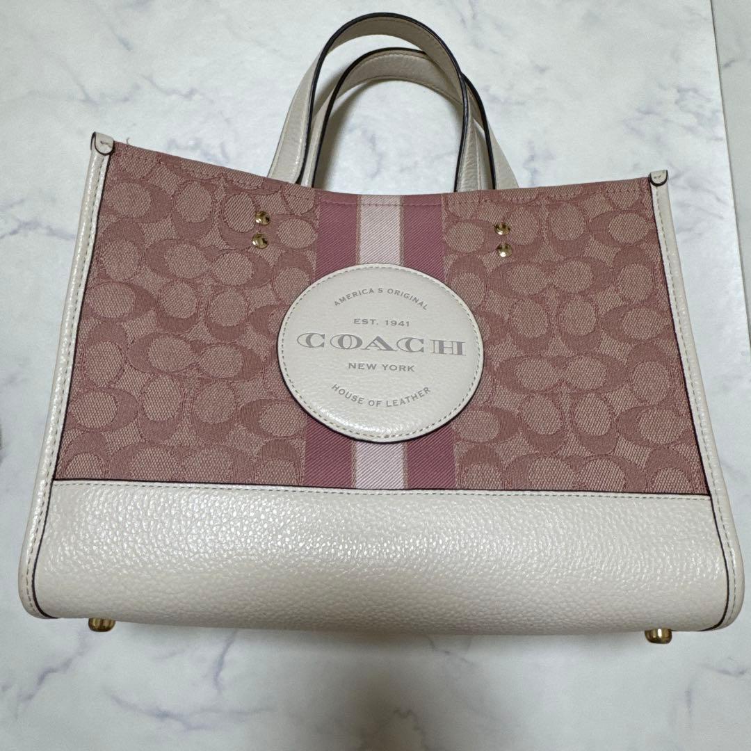 デンプシー キャリーオール シグネチャー ジャカード coach コーチ