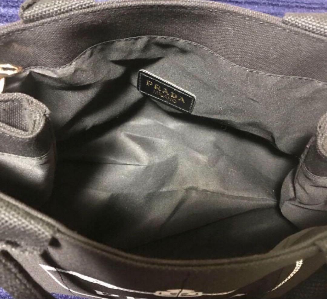 新品⭐︎PRADAプラダ ノベルティ　ブラックキャンパスショルダーバッグ￼