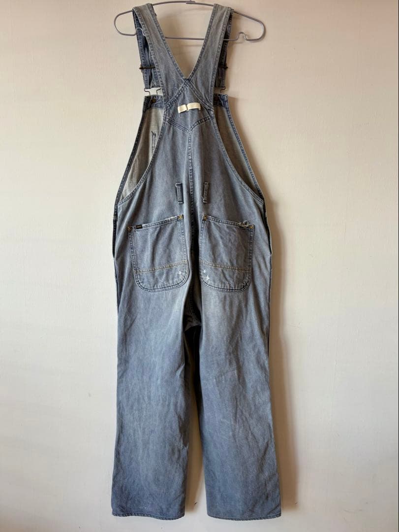 chimala デニムオーバーオール　ダメージ加工