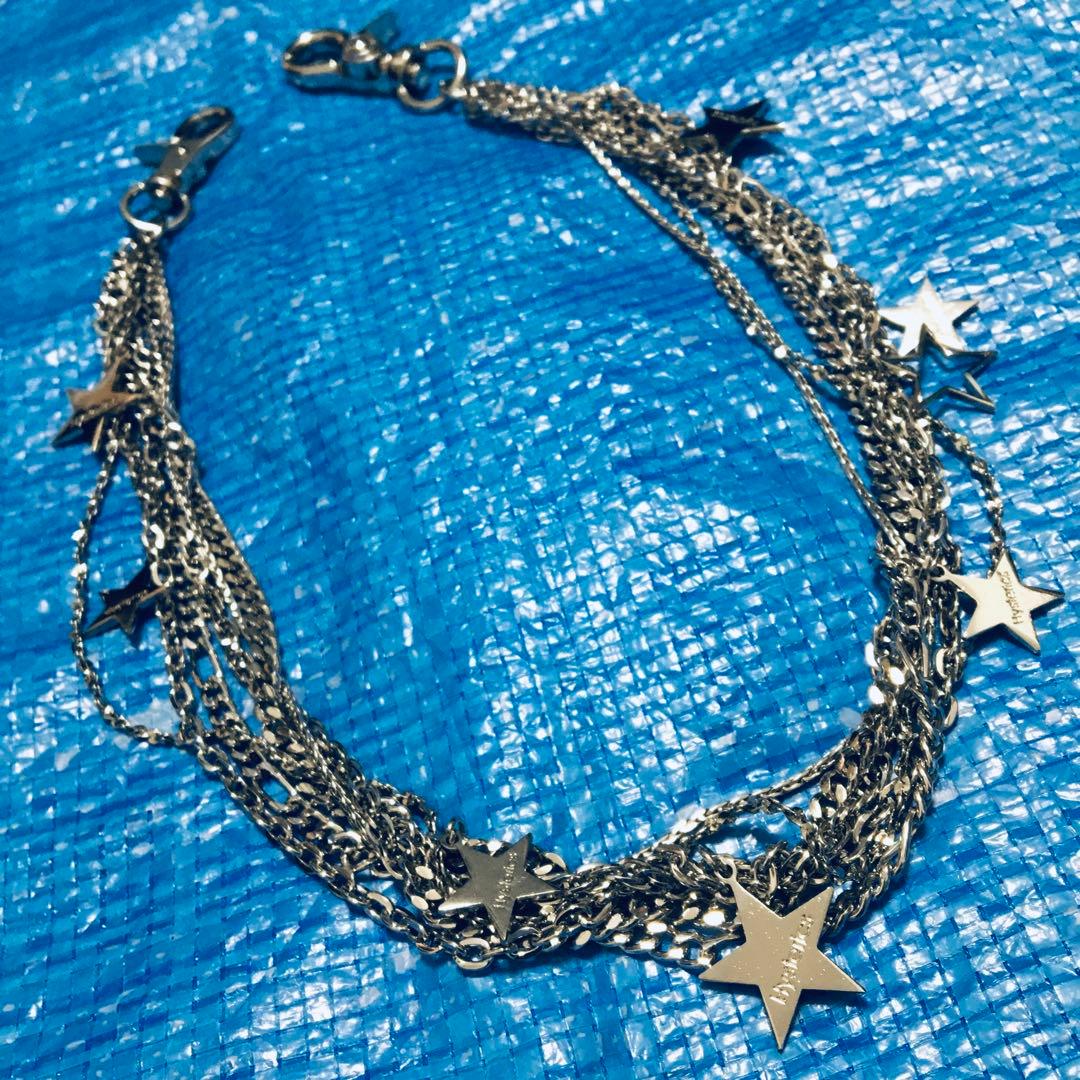 ヒステリックグラマー⬛︎ウォレットチェーン⬛︎星⬛︎スター⬛︎シルバー⬛︎ロゴ