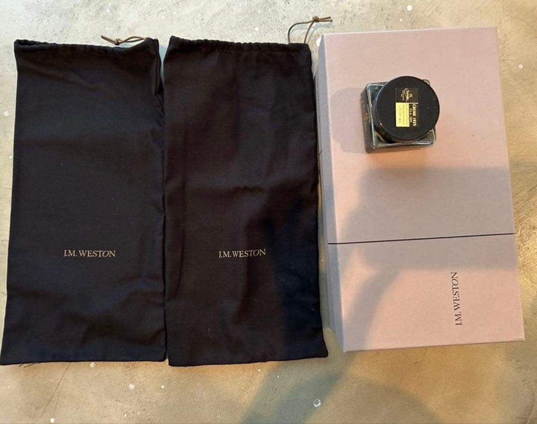 J.M WESTON 180 7/B ネイビー 純正シューツリー付き