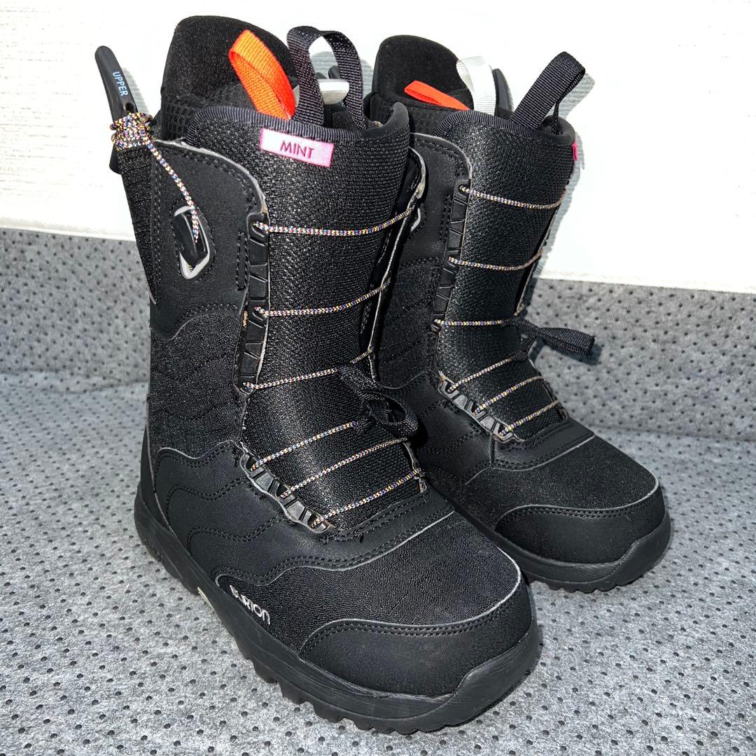 2回使用 23cm BURTON MINT AF スノーボード レースブーツ