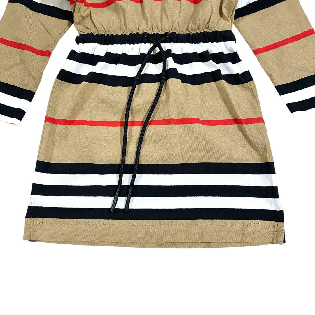 BURBERRY バーバリー　アイコンストライプ　ポロワンピース4Y 104