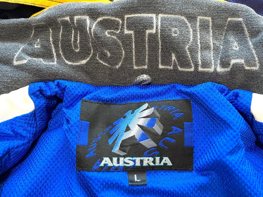 オーストリア代表 スキーチーム スキーウェア スヌーピー L アシックス 日本製