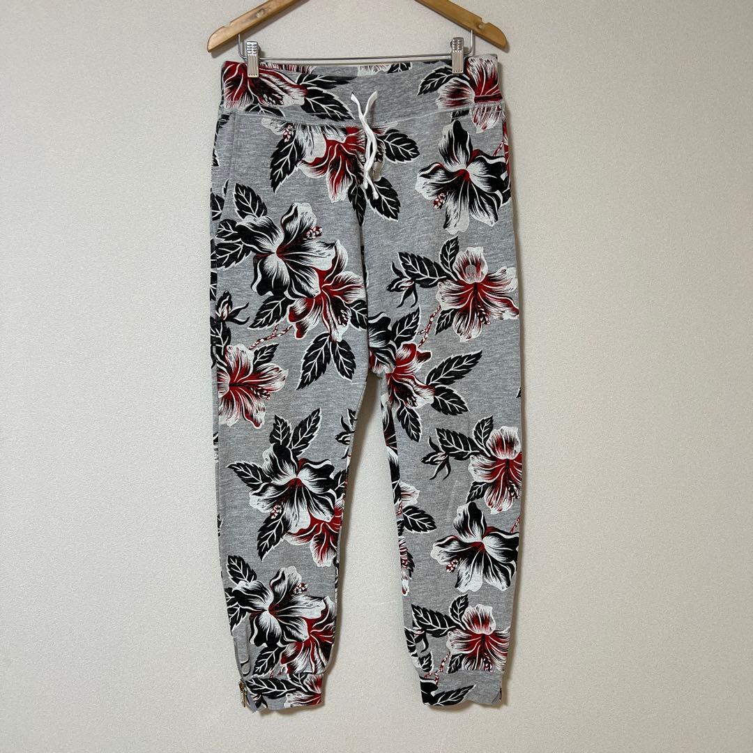 貴重　HYDROGEN スウェットセットアップ　ジョガー　ハイビスカス柄　XL