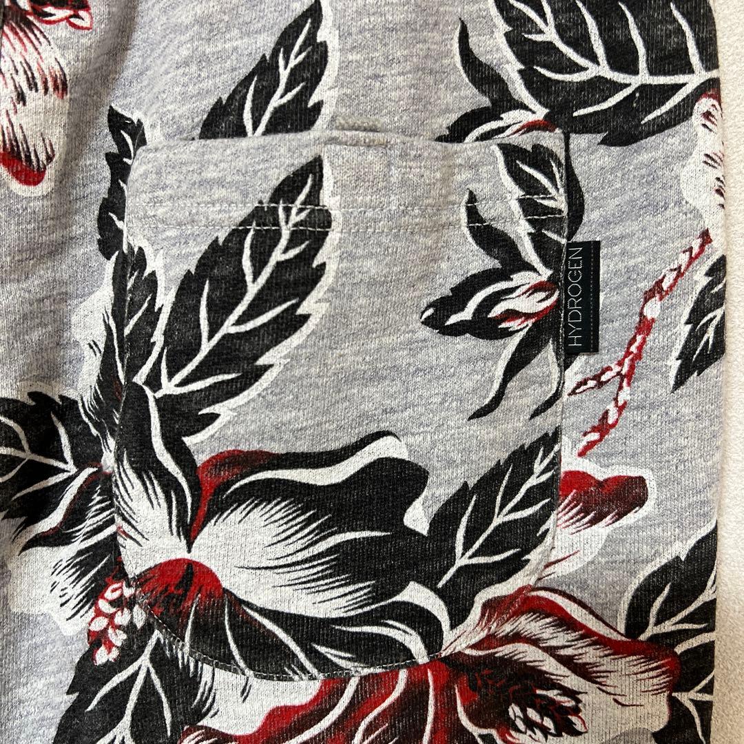 貴重　HYDROGEN スウェットセットアップ　ジョガー　ハイビスカス柄　XL