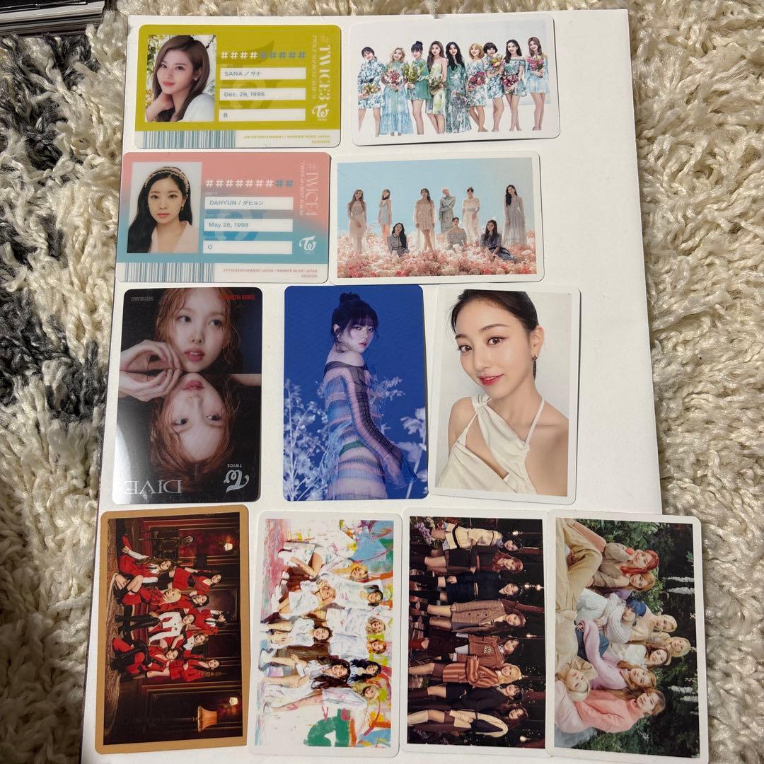 twice アルバム　トレカ