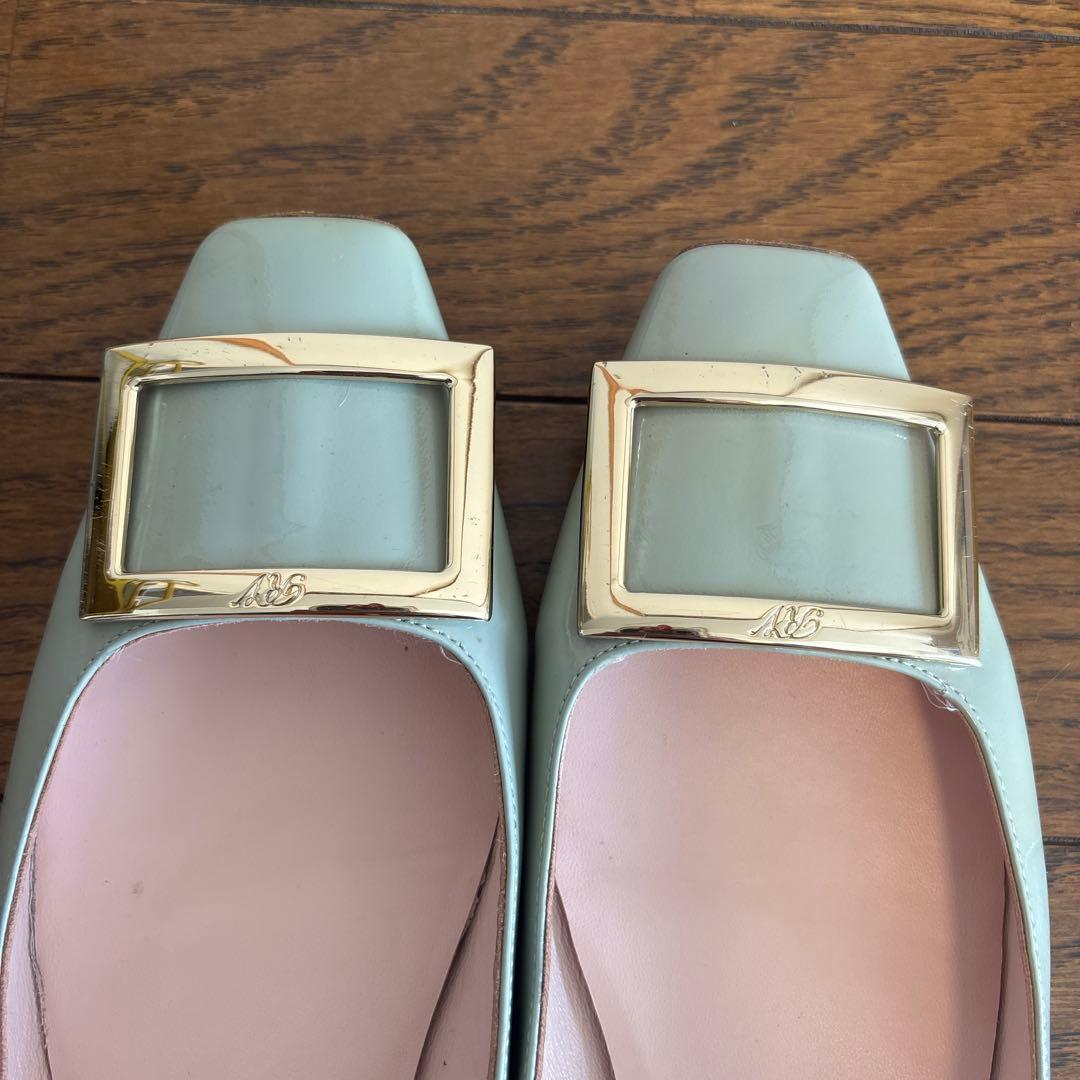 Roger Vivier ミントグリーン バレエシューズ 38