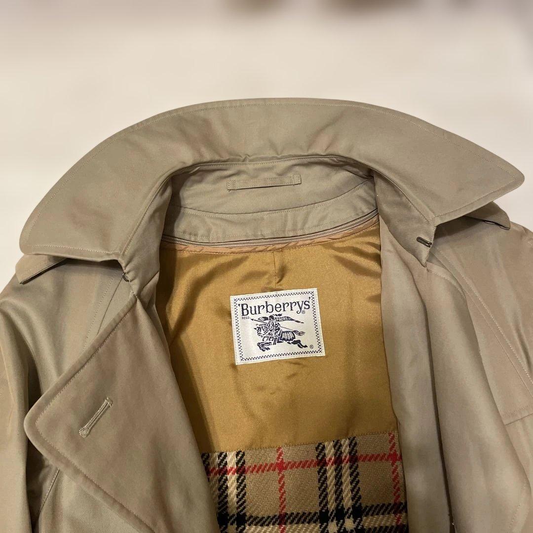 【美品】Burberrys カーキトレンチコート