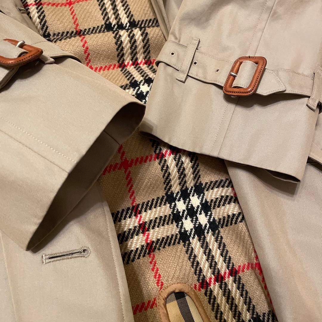 【美品】Burberrys カーキトレンチコート