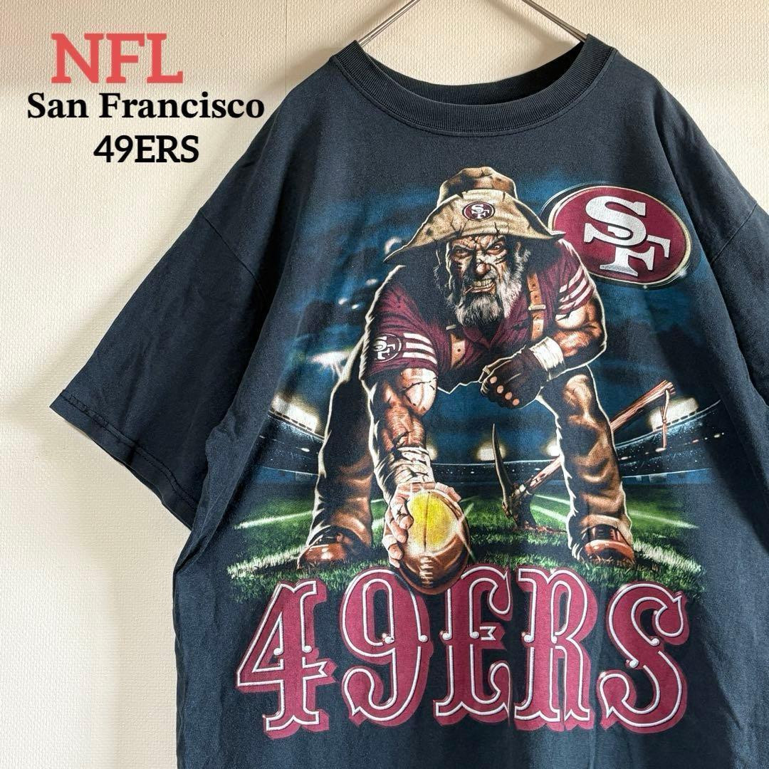 【希少】NFL 49ERS サンフランシスコ ヴィンテージ Tシャツ アメフト