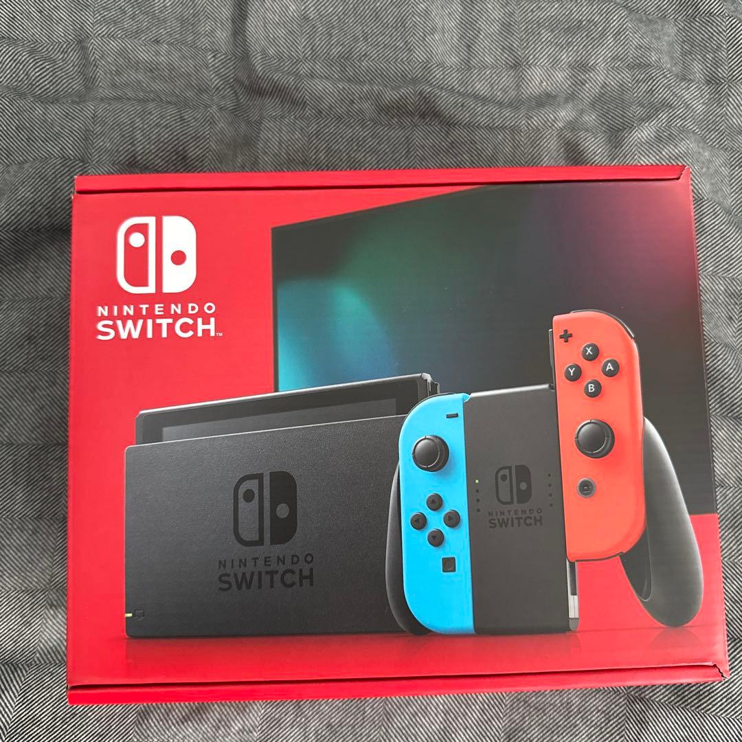 新品未開封　Nintendo Switch ネオンブルー/レッド 本体
