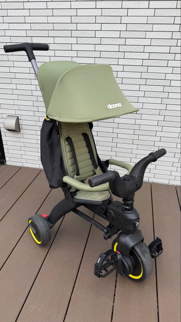 三輪車 ドゥーナ リキトライク doona LIKI trike カーキ
