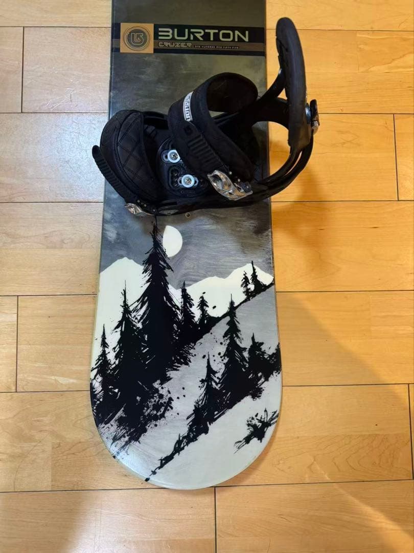 BURTON バートン　スノーボード板　スノーボードセット　153センチ