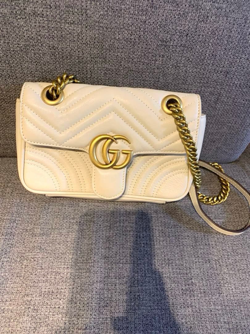 GUCCI GGマーモントショルダーバッグ