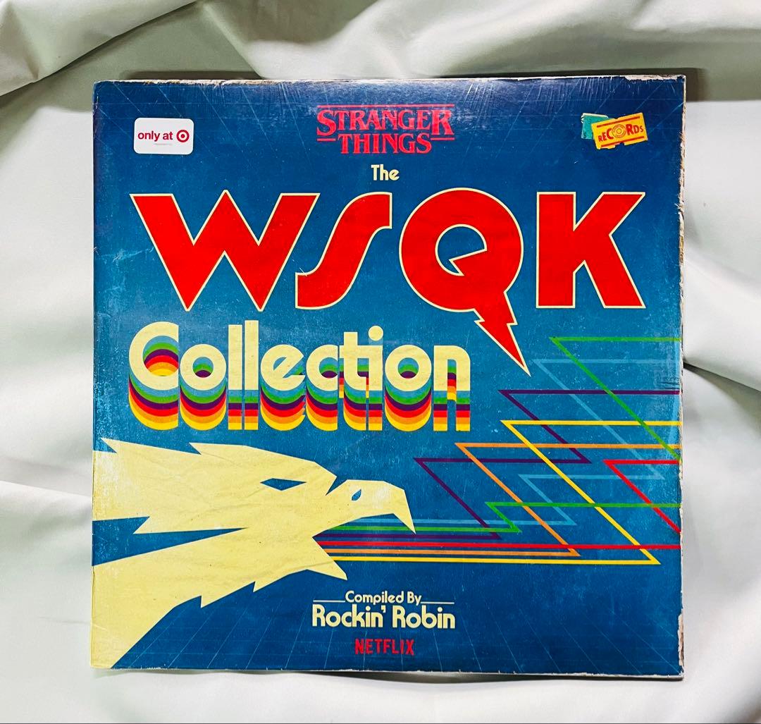 米国限定 ストレンジャーシングス WSQK レコード コレクション ロビン