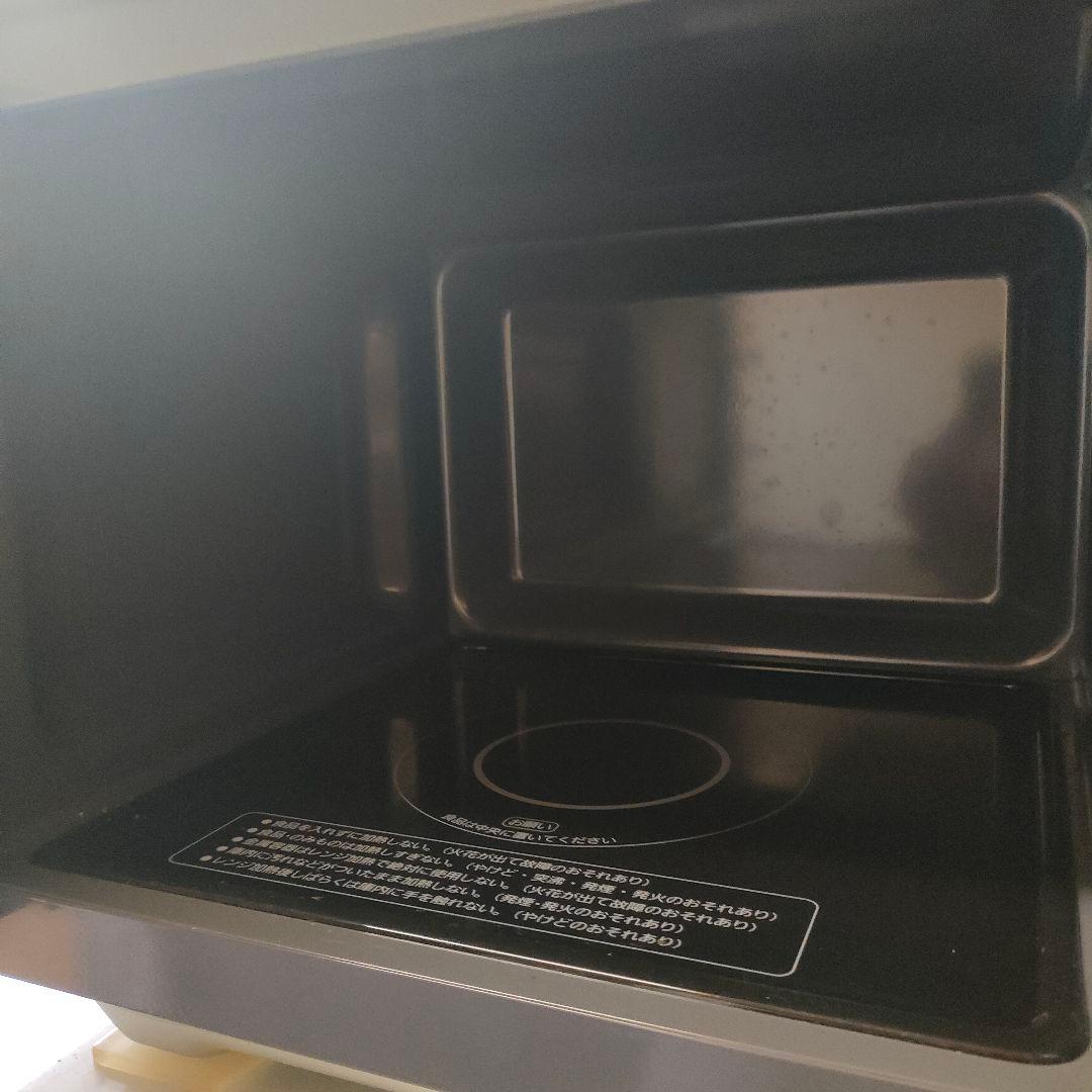 IRIS OHYAMA 単機能電子レンジ 黒